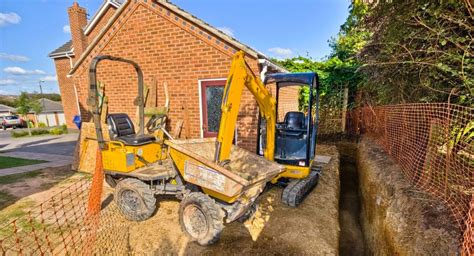 mini digger and driver hire wolverhampton|mini digger hire near me.